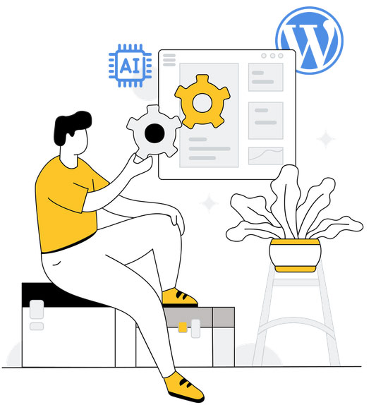 Pourquoi préférer WordPress à un site entièrement créé par IA ?